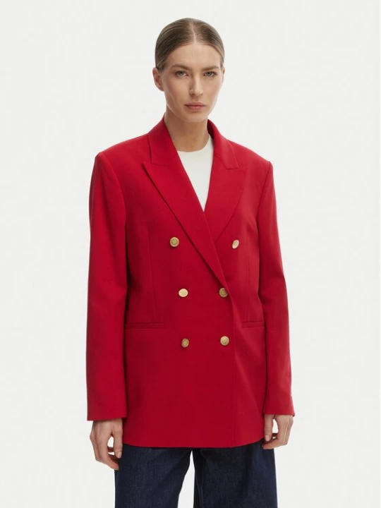 Obrázek produktu Tommy Hilfiger Sako WW0WW50784 Červená Relaxed Fit