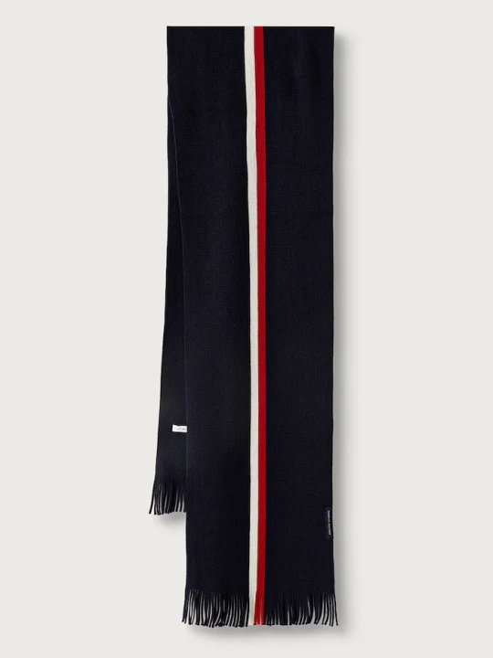 Obrázek produktu Tommy Hilfiger šála pánská s vlnou námořnická modř