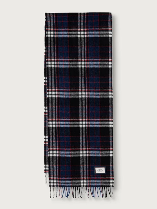 Obrázek produktu Tommy Hilfiger šála pánská vlněná černá