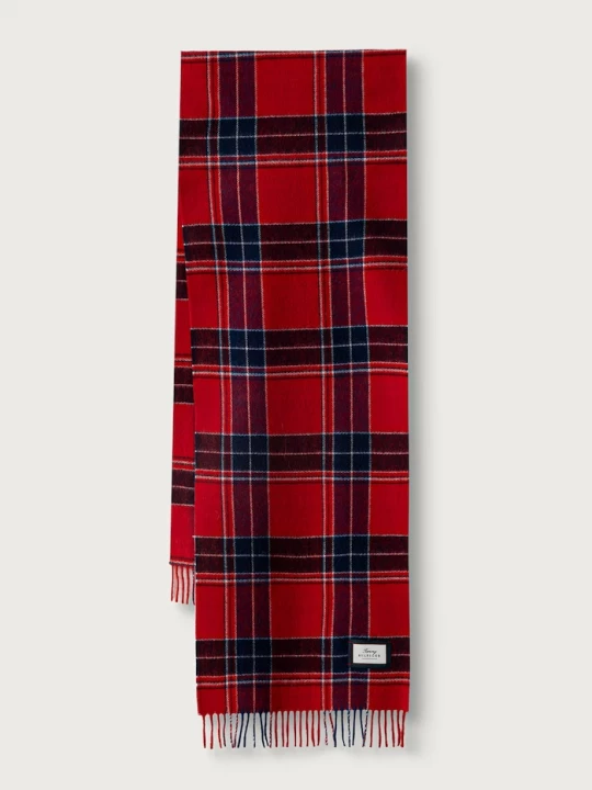 Obrázek produktu Tommy Hilfiger šála pánská vlněná červená