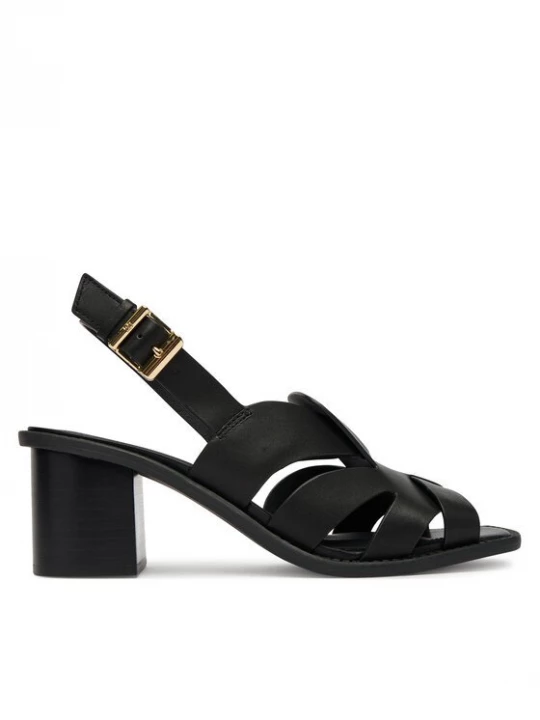 Obrázek produktu Tommy Hilfiger Sandály Cross Blocked Heel Sandal FW0FW09135 Černá