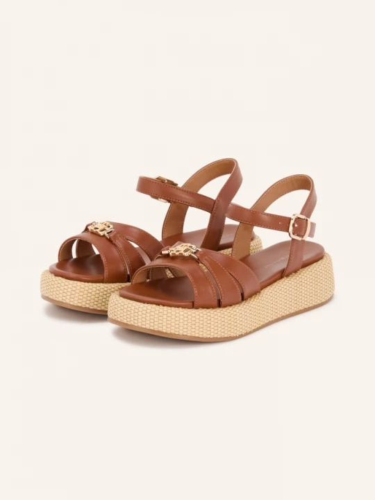 Obrázek produktu Tommy Hilfiger Sandály S Plochou Podrážkou hnědá
