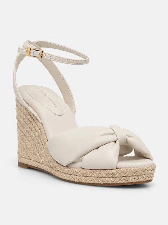 Obrázek produktu Tommy Hilfiger Sandály Tommy Hilfiger TH BOW HIGH CORK WEDG béžová