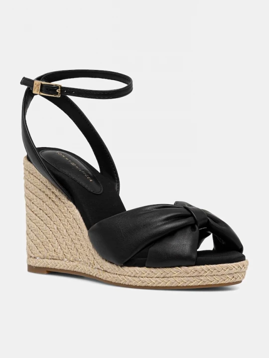 Obrázek produktu Tommy Hilfiger Sandály Tommy Hilfiger TH BOW HIGH CORK WEDG černá