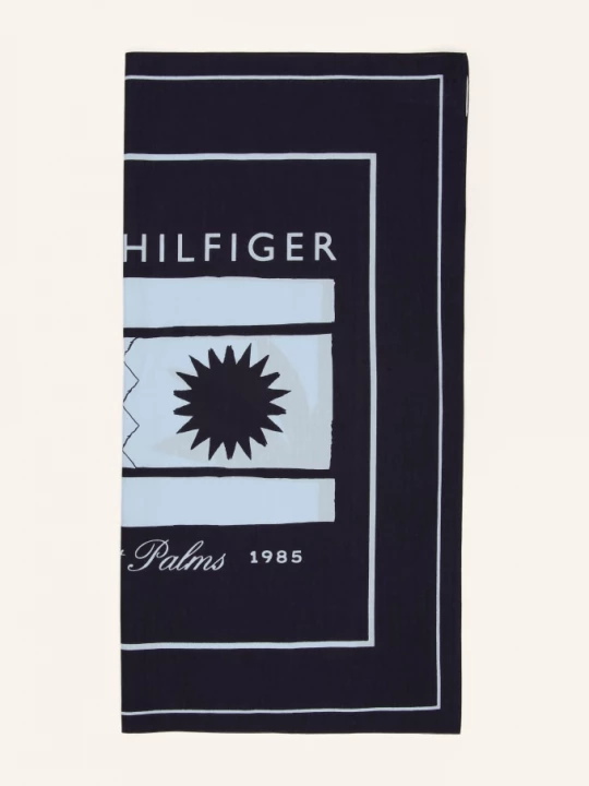Obrázek produktu Tommy Hilfiger Šátek tmavě modrá / tmavě modrá