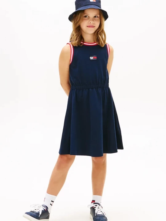 Obrázek produktu Tommy Hilfiger šaty bavlněné námořnická modř