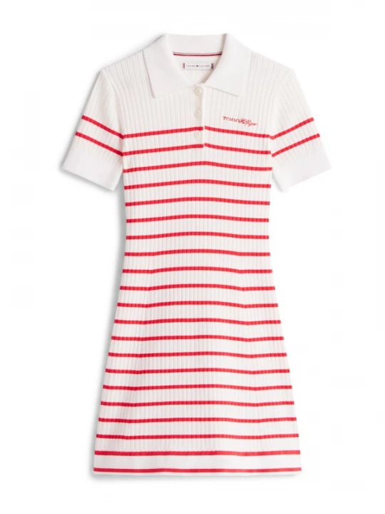 Obrázek produktu TOMMY HILFIGER Šaty červená / bílá