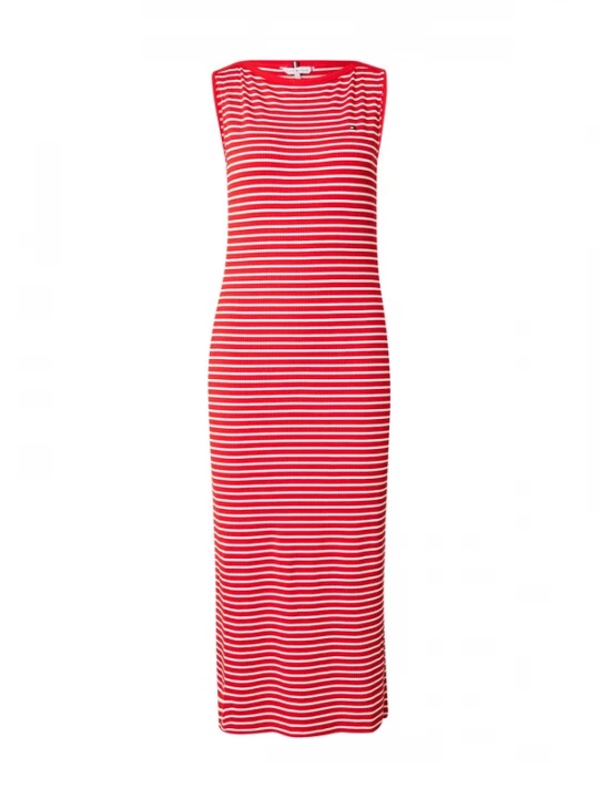 Obrázek produktu TOMMY HILFIGER Šaty červená / bílá