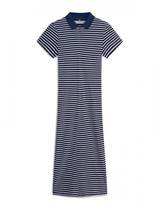 Obrázek produktu TOMMY HILFIGER Šaty námořnická modř / bílá