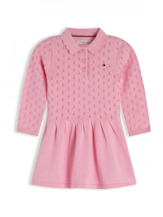 Obrázek produktu TOMMY HILFIGER Šaty 'Pointelle Fit And Flare' pink