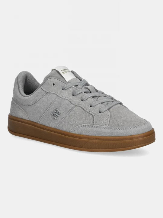 Obrázek produktu Tommy Hilfiger Semišové tenisky Tommy Hilfiger TH HERITAGE COURT SNEAKER SUEDE