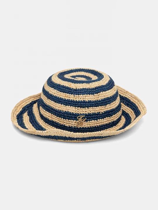 Obrázek produktu Tommy Hilfiger Slaměný klobouk dámský SUMMER námořnická modř