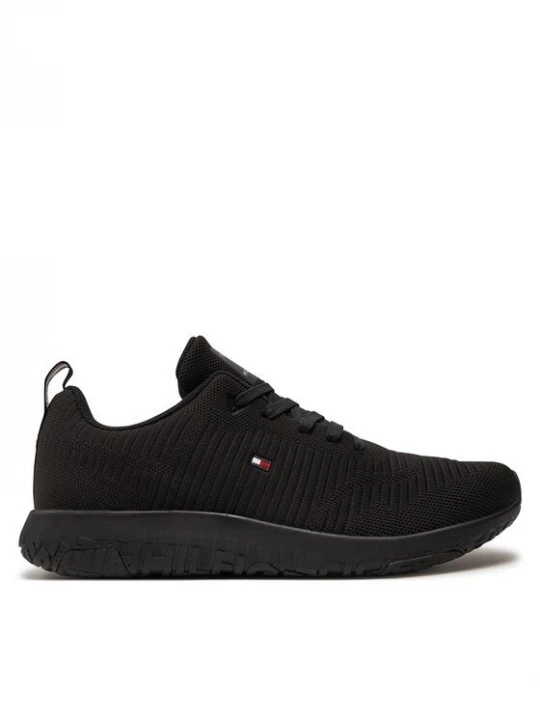 Obrázek produktu Tommy Hilfiger Sneakersy Corporate Knit Rib Runner FM0FM02838 Černá
