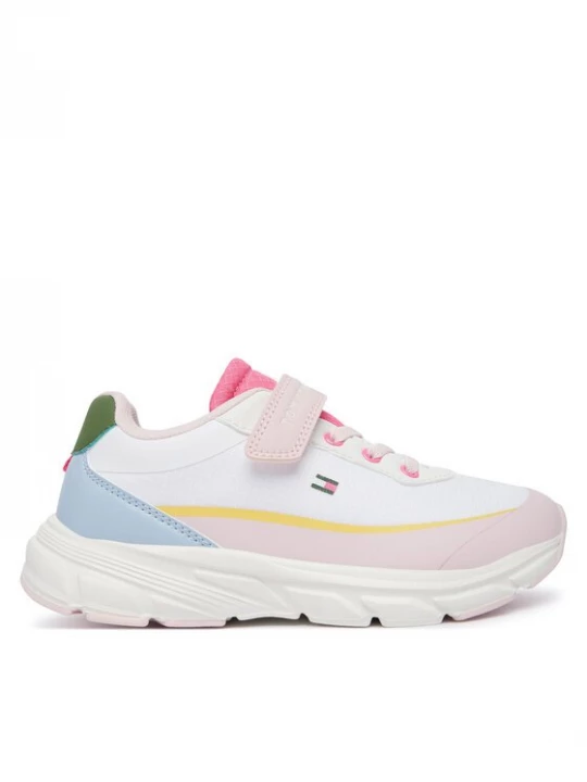 Obrázek produktu Tommy Hilfiger Sneakersy Low Cut Lace-Up/Velcro Sneaker T1A9-35107-1861 S Barevná