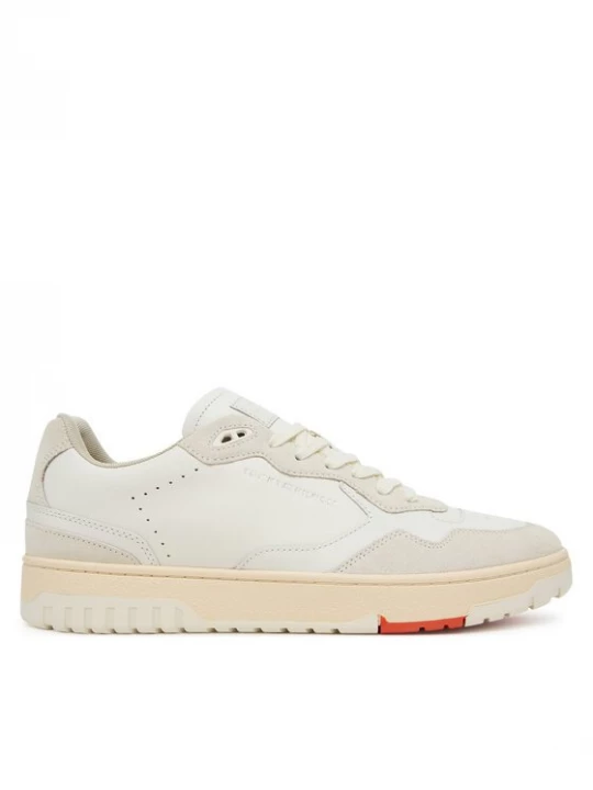 Obrázek produktu Tommy Hilfiger Sneakersy Th Basket Better Mix FM0FM05520 Écru Krémová