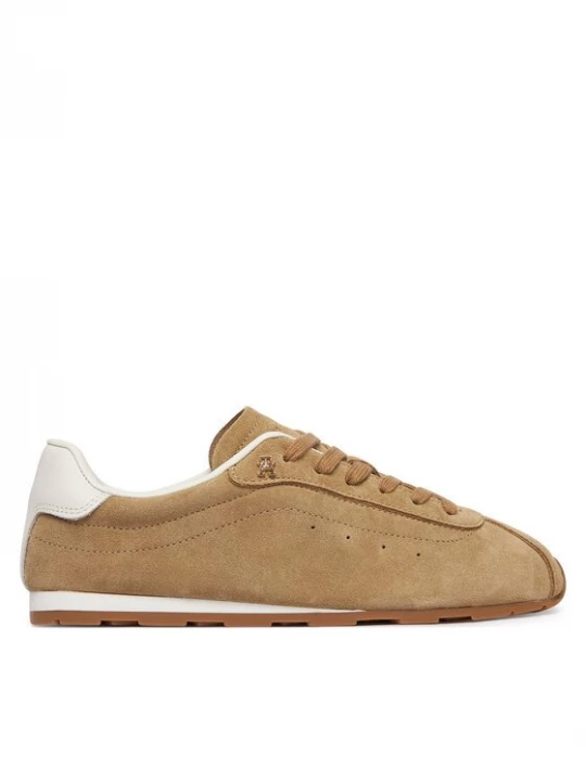 Obrázek produktu Tommy Hilfiger Sneakersy Th Bella Low Runner Suede FW0FW09189 Béžová