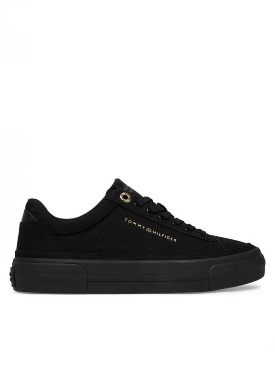 Obrázek produktu Tommy Hilfiger Sneakersy Th Foxing Platform Canvas FW0FW09480 Černá