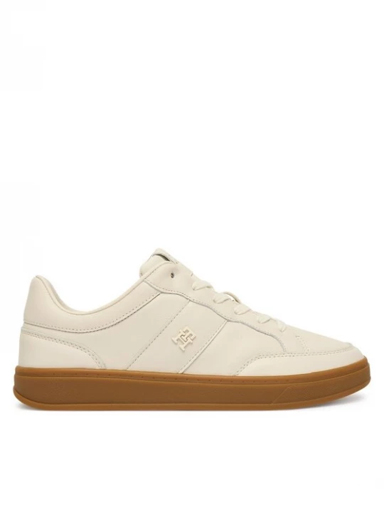 Obrázek produktu Tommy Hilfiger Sneakersy Th Heritage Court Sneaker Ltr FW0FW09028 Écru Krémová