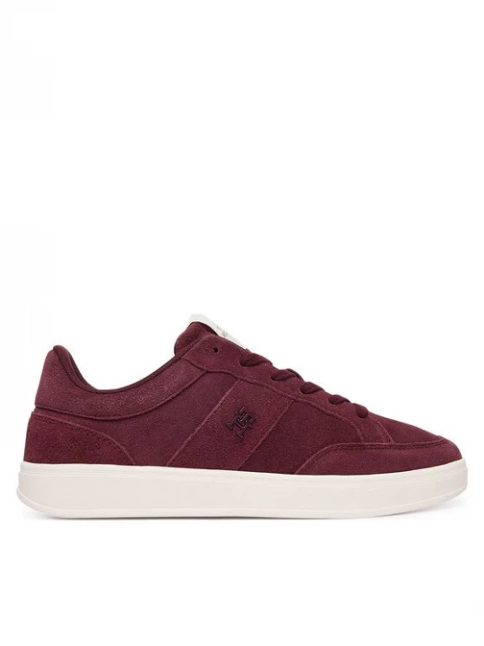 Obrázek produktu Tommy Hilfiger Sneakersy Th Heritage Court Sneaker Suede FW0FW09266 Bordó