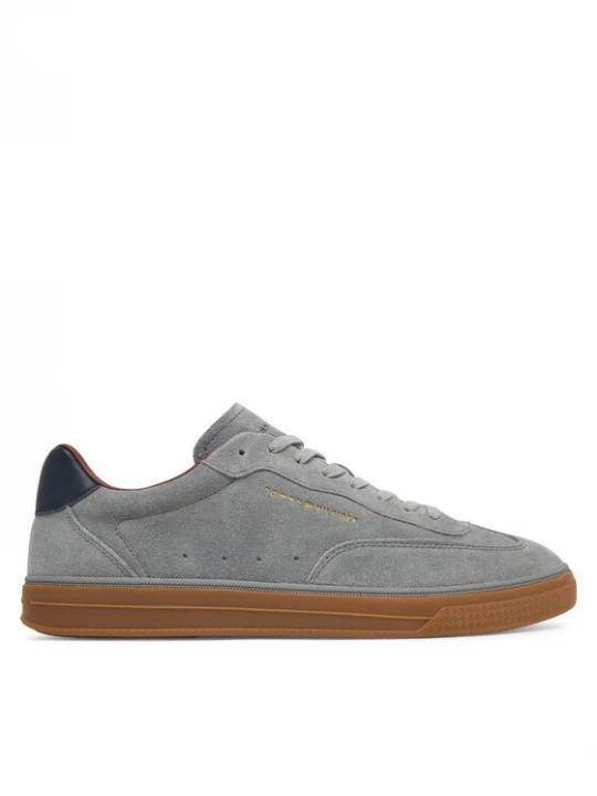 Obrázek produktu Tommy Hilfiger Sneakersy Th Lo Lux Suede Sneaker FM0FM05997 Šedá