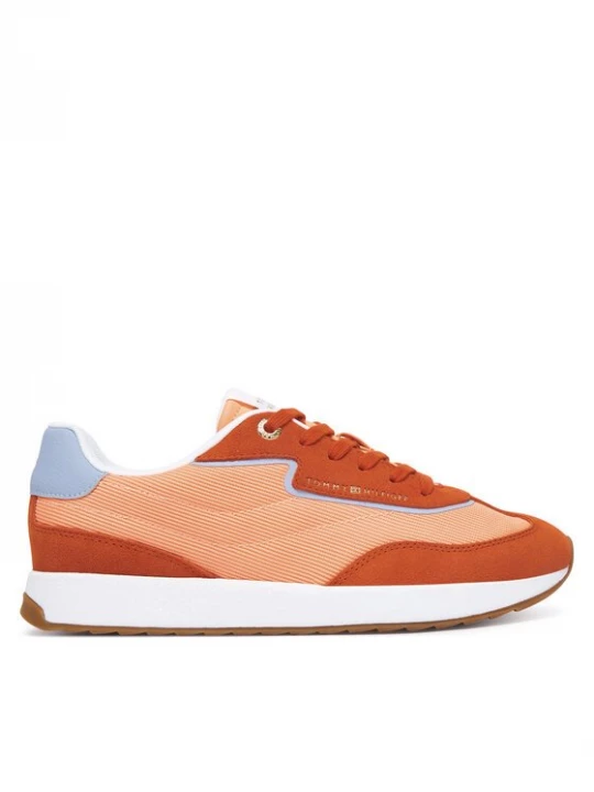 Obrázek produktu Tommy Hilfiger Sneakersy Th Retro Runner Mix FW0FW09410 Oranžová