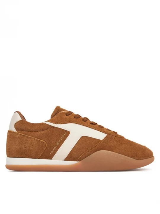 Obrázek produktu Tommy Hilfiger Sneakersy Th Vintage Low Runner Suede FW0FW09621 Hnědá