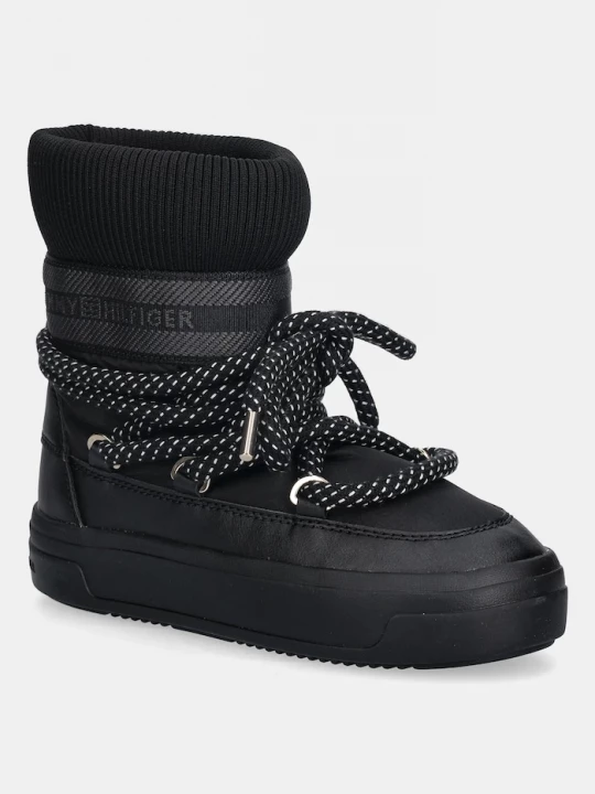 Obrázek produktu Tommy Hilfiger Sněhule Tommy Hilfiger SNOW BOOT WATER REPELLENT černá