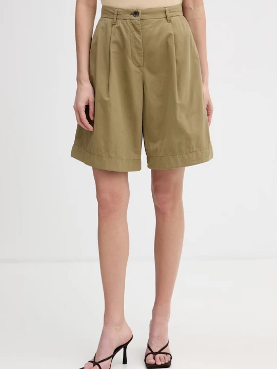 Obrázek produktu Tommy Hilfiger šortky dámské bavlněné zelená