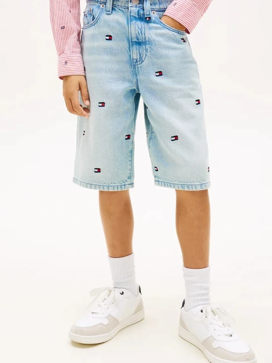 Obrázek produktu Tommy Hilfiger šortky dětské bavlněné modrá