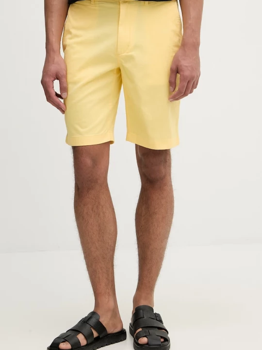Obrázek produktu Tommy Hilfiger šortky pánské bavlněné s elastanem žlutá