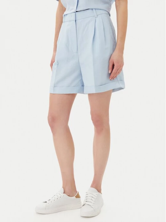 Obrázek produktu Tommy Hilfiger Šortky z materiálu WW0WW44767 Světle modrá Regular Fit