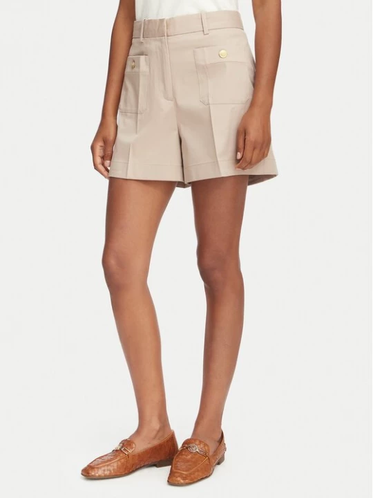 Obrázek produktu Tommy Hilfiger Šortky z materiálu WW0WW49592 Béžová Regular Fit