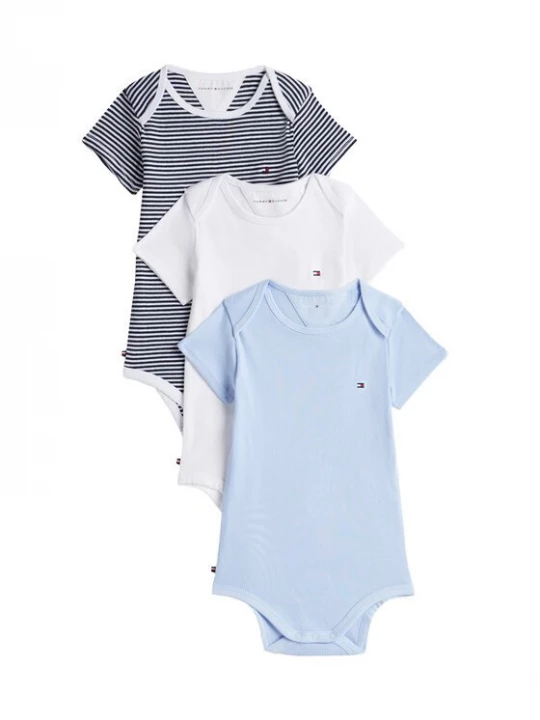 Obrázek produktu Tommy Hilfiger Souprava dětských body KN0KN02374 Světle modrá