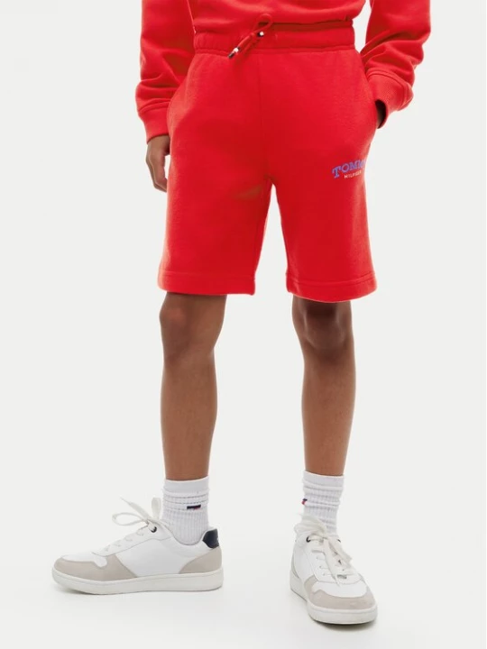 Obrázek produktu Tommy Hilfiger Sportovní kraťasy KB0KB10242 Světle červená Regular Fit