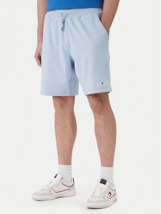 Obrázek produktu Tommy Hilfiger Sportovní kraťasy Logo MW0MW43068 Světle modrá Regular Fit
