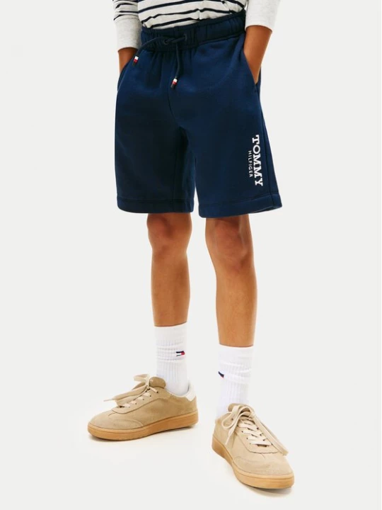 Obrázek produktu Tommy Hilfiger Sportovní kraťasy Monotype Print KB0KB10023 Tmavomodrá Regular Fit