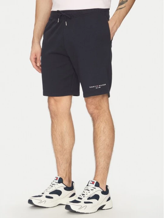 Obrázek produktu Tommy Hilfiger Sportovní kraťasy Small Logo MW0MW38698 Tmavomodrá Regular Fit