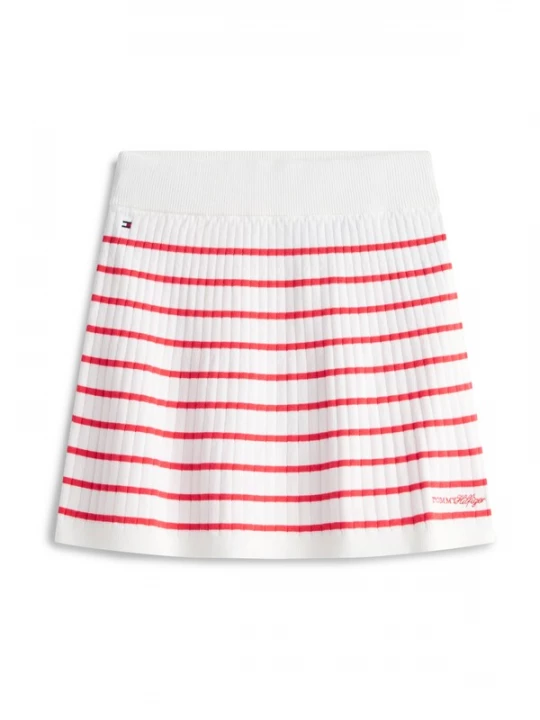 Obrázek produktu TOMMY HILFIGER Sukně červená / bílá