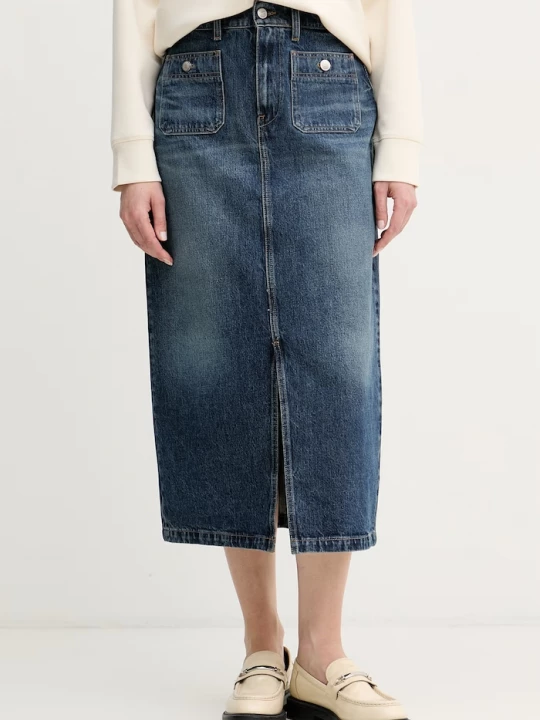 Obrázek produktu Tommy Hilfiger sukně džínová námořnická modř