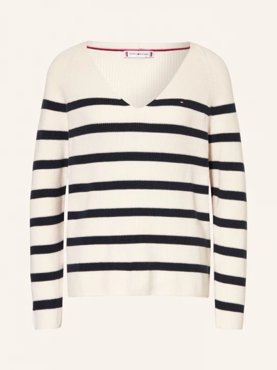 Obrázek produktu Tommy Hilfiger Svetr bílá / tmavě modrá