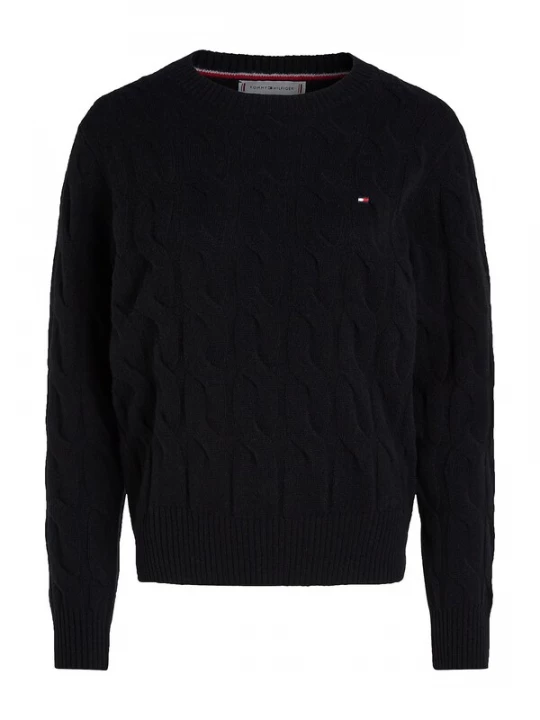 Obrázek produktu TOMMY HILFIGER Svetr černá