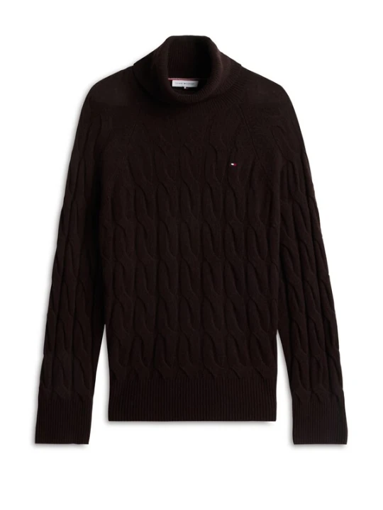 Obrázek produktu TOMMY HILFIGER Svetr čokoládová