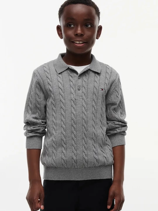 Obrázek produktu Tommy Hilfiger svetr dětský bavlněný