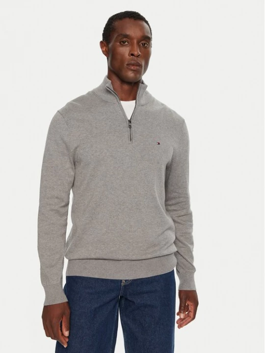 Obrázek produktu Tommy Hilfiger Svetr Essential MW0MW37331 Šedá Regular Fit