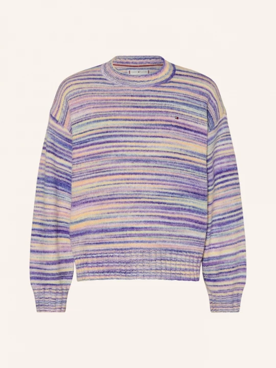 Obrázek produktu Tommy Hilfiger Svetr fialová / tmavě oranžová / modrá