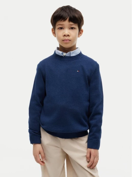 Obrázek produktu Tommy Hilfiger Svetr KB0KB10307 Tmavomodrá Regular Fit