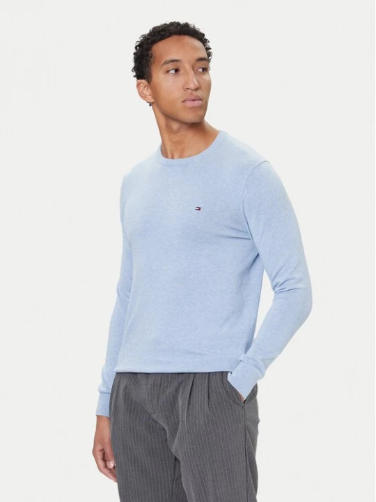Obrázek produktu Tommy Hilfiger Svetr MW0MW28046 Světle modrá Regular Fit