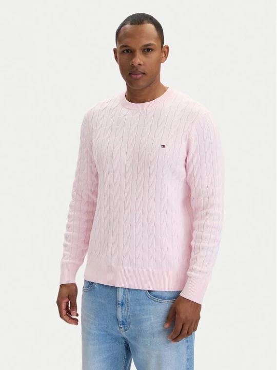 Obrázek produktu Tommy Hilfiger Svetr MW0MW33132 Růžová Regular Fit