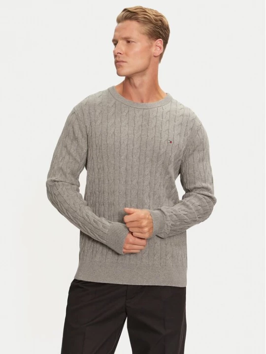 Obrázek produktu Tommy Hilfiger Svetr MW0MW33132 Šedá Regular Fit