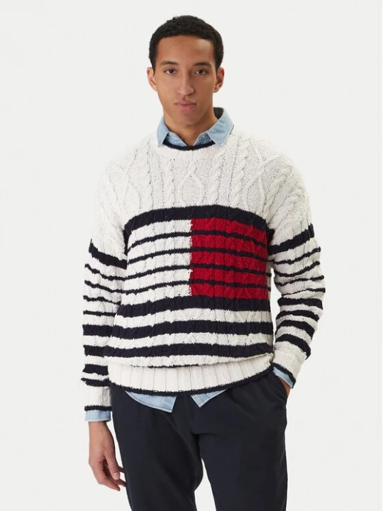 Obrázek produktu Tommy Hilfiger Svetr MW0MW42782 Écru